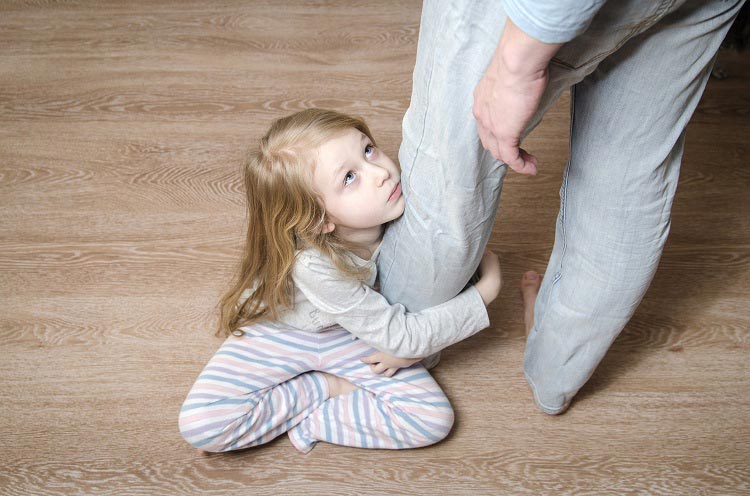 کاهش اضطراب کودکان در هنگام جدایی 